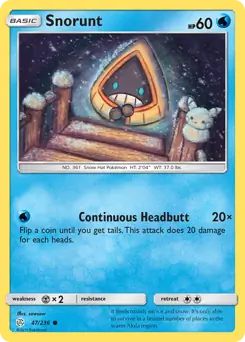 Snorunt 47 Normal