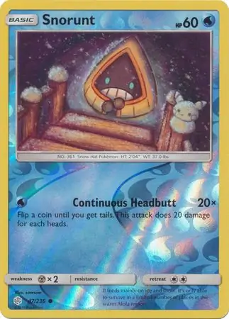 Snorunt Reverse Holo 47 Normal