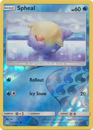 Spheal Reverse Holo 49 Normal