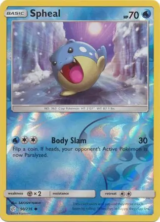 Spheal Reverse Holo 50