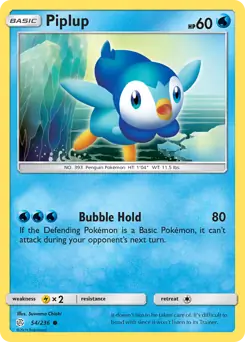 Piplup 54 Normal