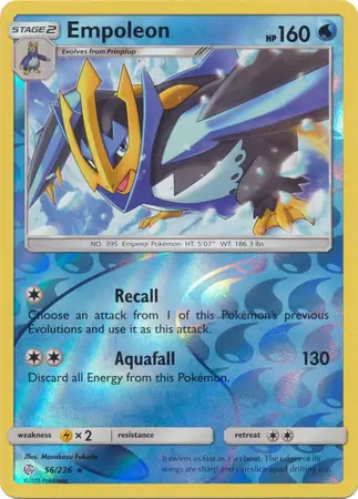 Empoleon Reverse Holo 56