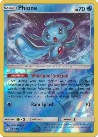 Phione Reverse Holo 57