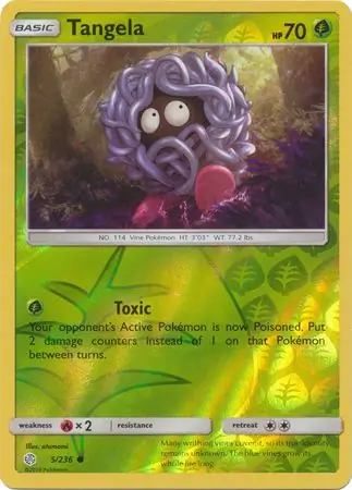 Tangela Reverse Holo 5 Normal