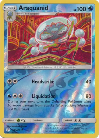 Araquanid Reverse Holo 65