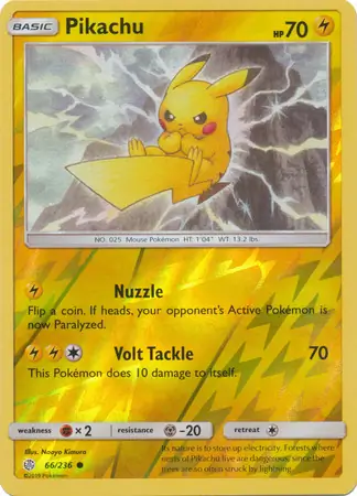 Pikachu Reverse Holo 66