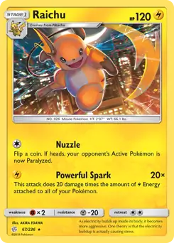 Raichu 67 Normal