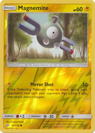 Magnemite Reverse Holo 68 Normal