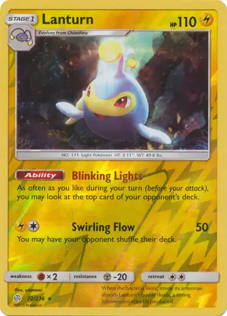 Lanturn Reverse Holo 72 Normal