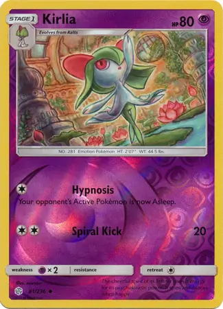 Kirlia Reverse Holo 81 Normal