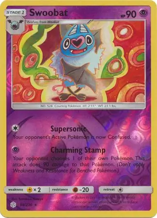 Swoobat Reverse Holo 88 Normal