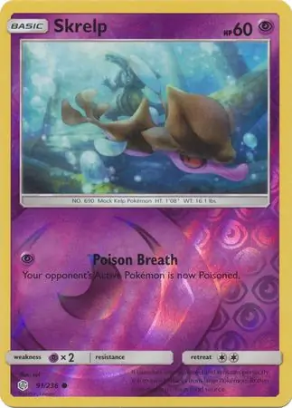 Skrelp Reverse Holo 91 Normal