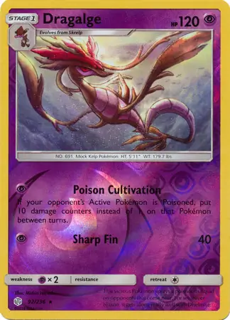 Dragalge Reverse Holo 92 Normal