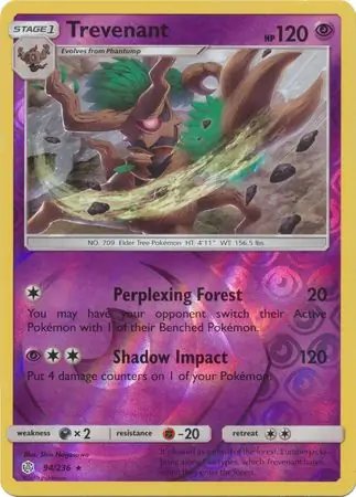 Trevenant Reverse Holo 94