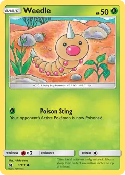 Weedle 1 Normal