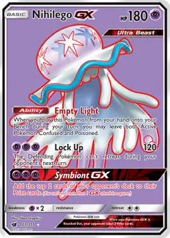 Full Art Nihilego GX 103 Normal