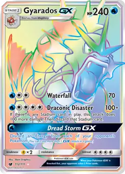 Gyarados GX Secret 112