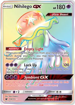 Nihilego GX Secret 114 Normal