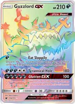 Guzzlord GX Secret 116 Normal