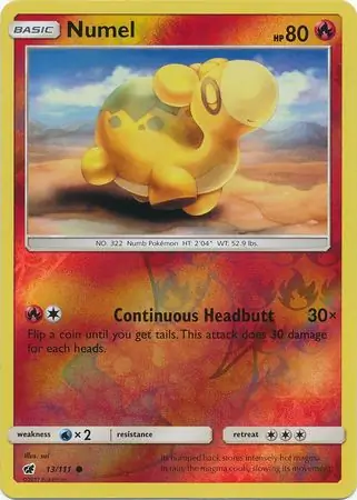 Numel Reverse Holo 13 Normal