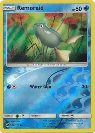 Remoraid Reverse Holo 22 Normal