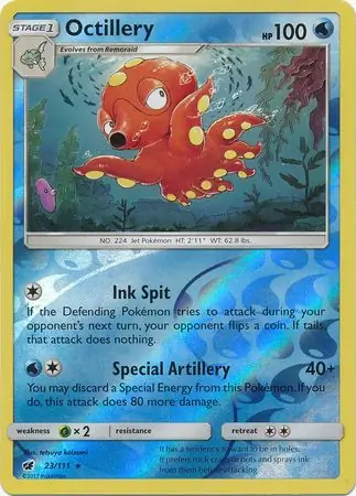 Octillery Reverse Holo 23 Normal