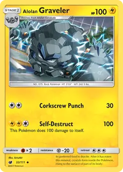 Alolan Graveler 33 Normal