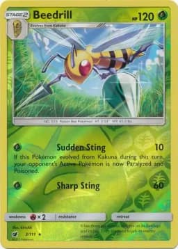Beedrill Reverse Holo