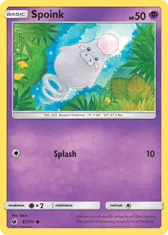 Spoink 41 Normal
