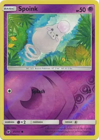 Spoink Reverse Holo 41 Normal