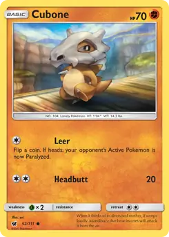 Cubone 52 Normal