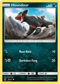 Houndour 58 Normal