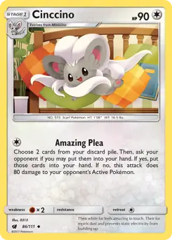 Cinccino 86 Normal