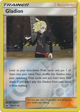 Gladion Reverse Holo 95 Normal