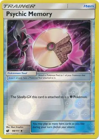 Psychic Memory Reverse Holo 98 Normal