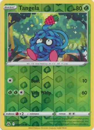 Tangela Reverse Holo 004 Normal