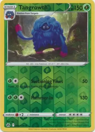 Tangrowth Reverse Holo 005