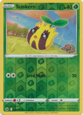 Sunkern Reverse Holo 007 Normal
