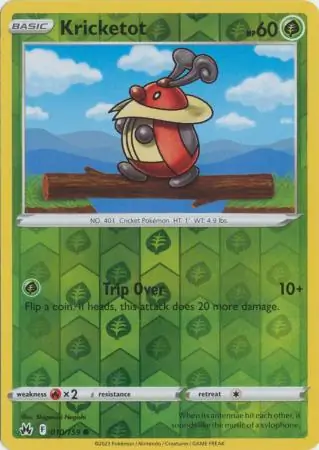 Kricketot Reverse Holo 010 Normal