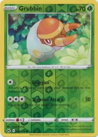 Grubbin Reverse Holo 015