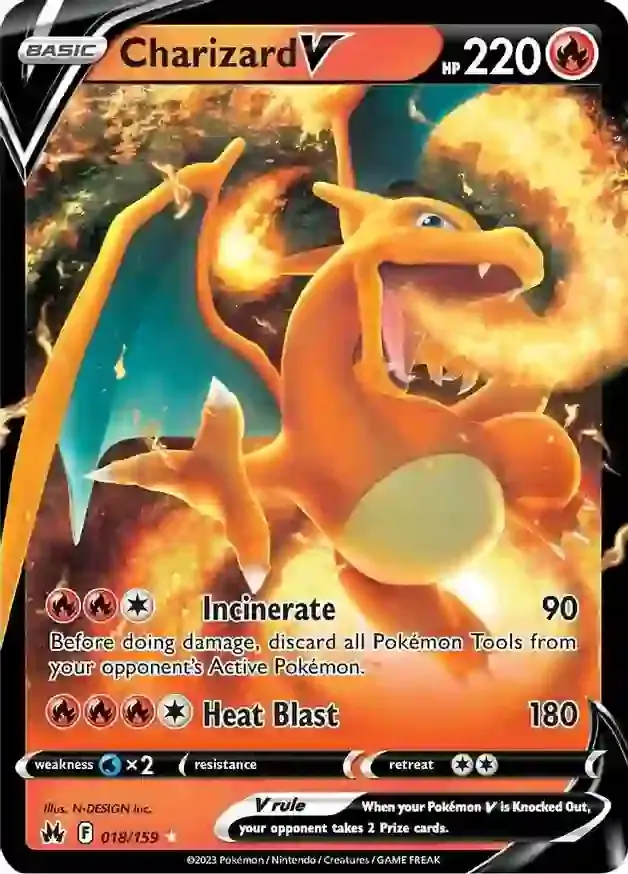 Charizard V 018 Normal