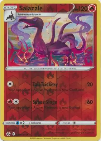 Salazzle Reverse Holo 028
