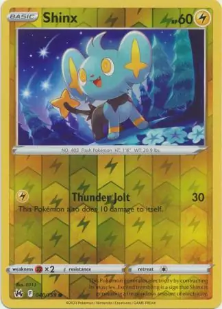 Shinx Reverse Holo 040