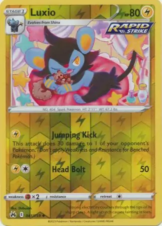 Luxio Reverse Holo 041