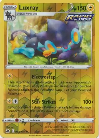Luxray Reverse Holo 043 Normal