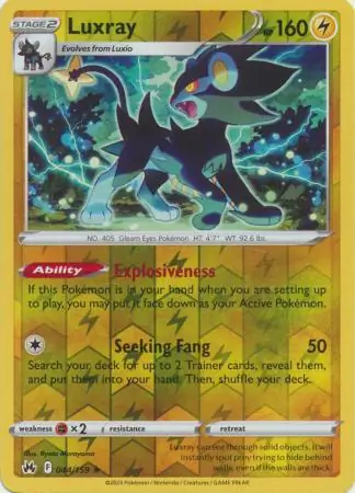 Luxray Reverse Holo 044