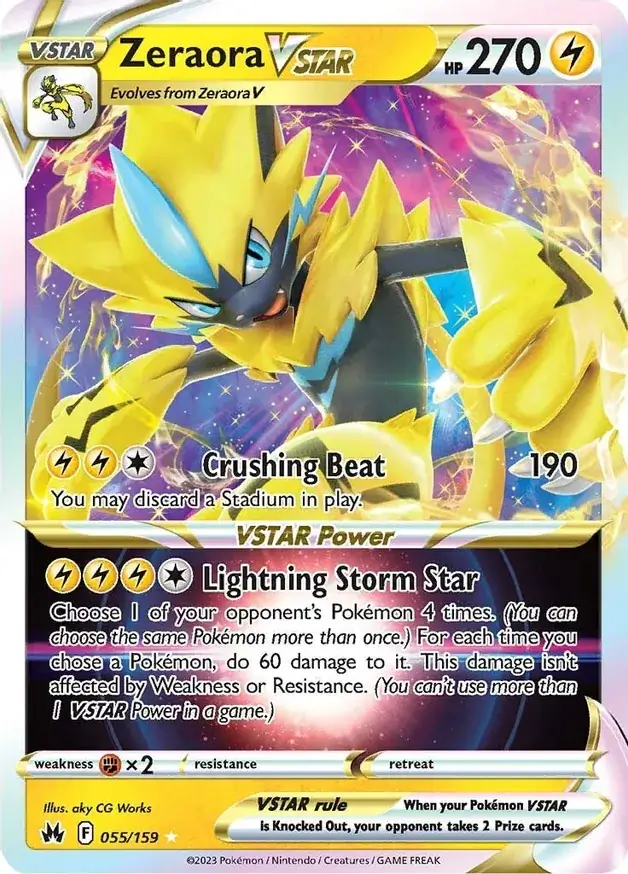 Zeraora VSTAR 055