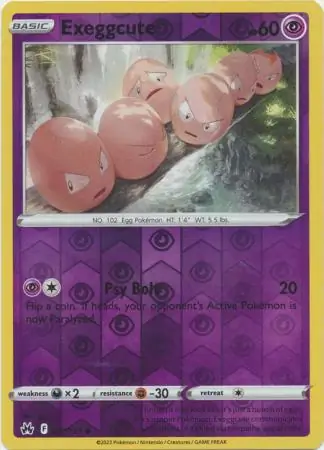 Exeggcute Reverse Holo 057