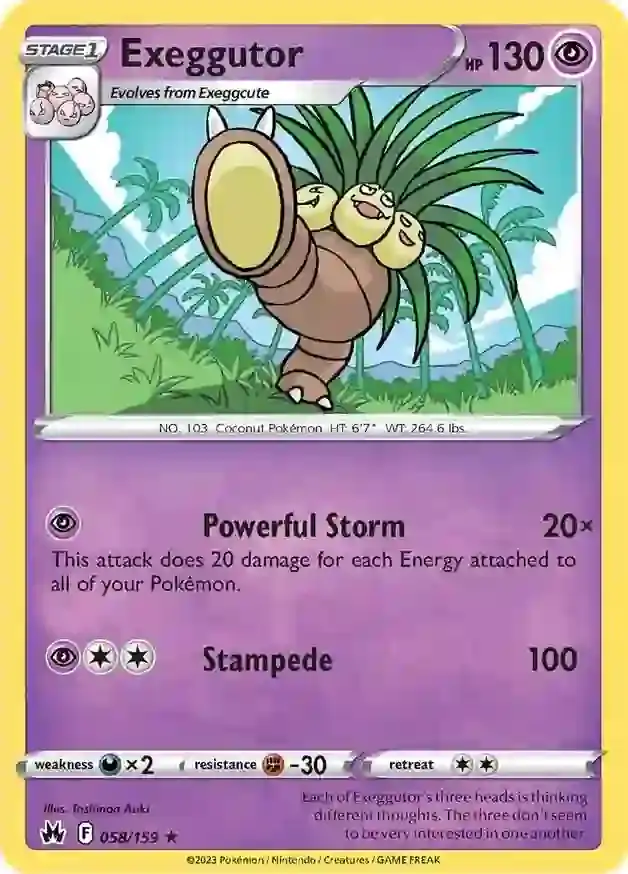 Exeggutor 058