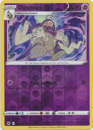 Dusclops Reverse Holo 063 Normal